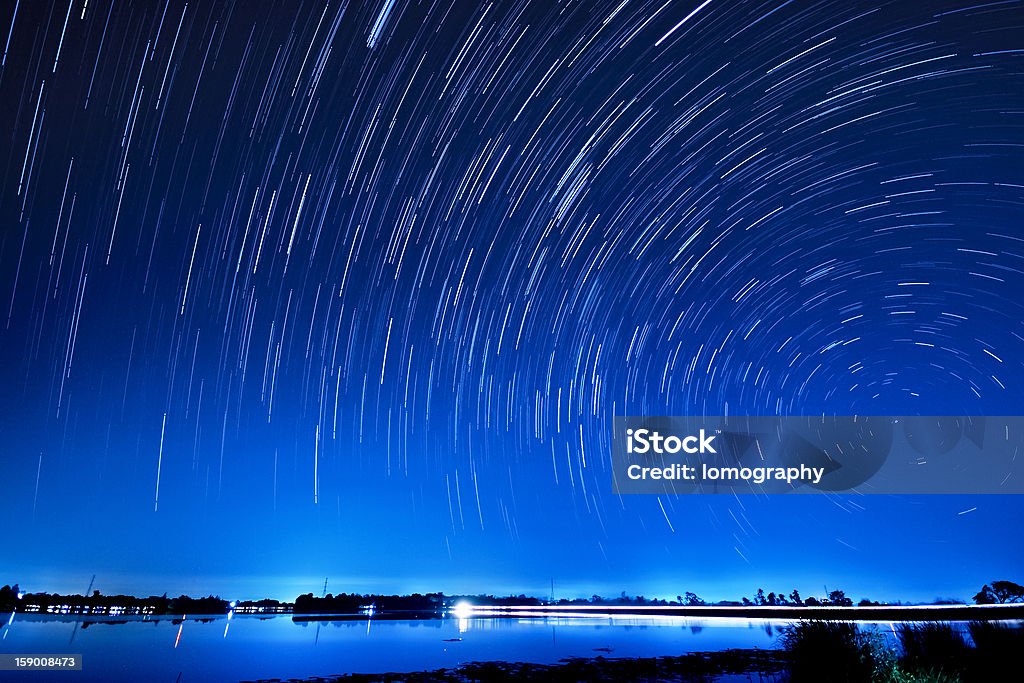 Movimento de estrelas - Royalty-free Formato de Estrela Foto de stock