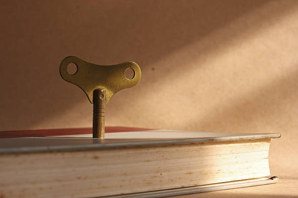 istock antique brass winder key 159008839