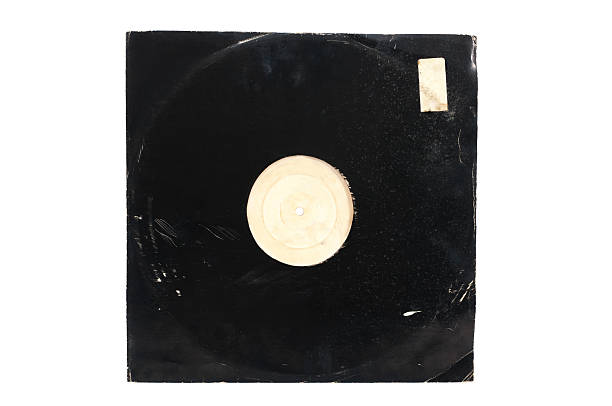 grunge capa de álbum de vinilo - old record imagens e fotografias de stock
