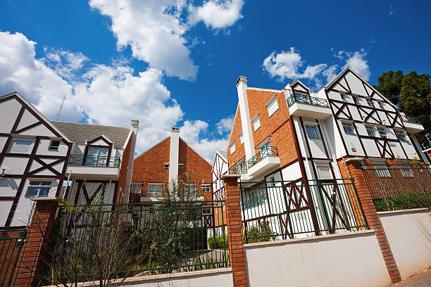 istock beautiful new modern home 159008934