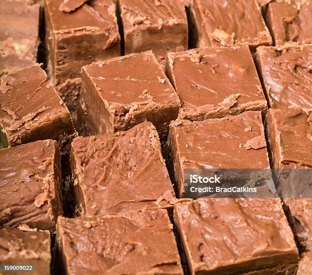 Chocolate Fudge Stock Photo - Download Image Now - Baking, Chocolate, Dessert - Sweet Food