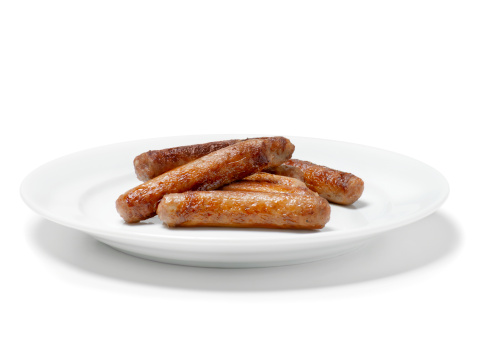 Breakfast Sausage -Photographed on Hasselblad H1-22mb Camera