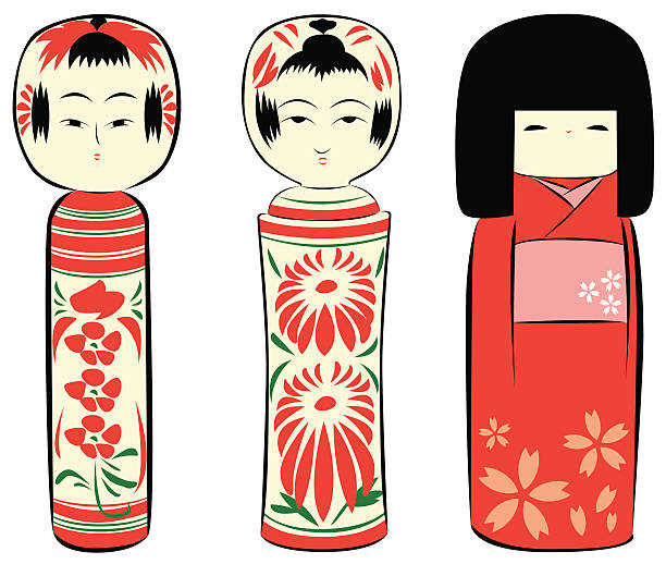 Kokeshi Vector Art Graphics Freevector Com Kokeshi Vector Art Graphics Freevector Com