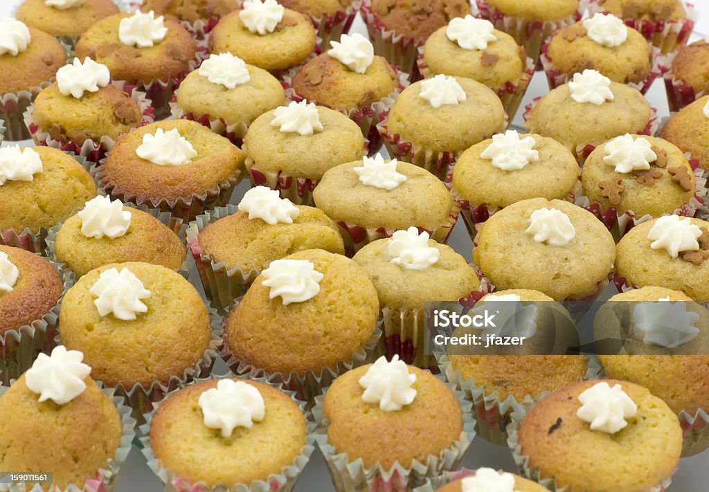 Mini muffins crème - Photo de Aliment libre de droits