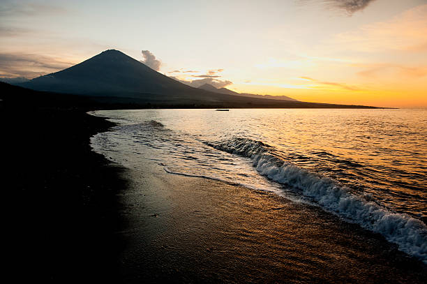 istock Bali Beach and Mt. Agung 159012679
