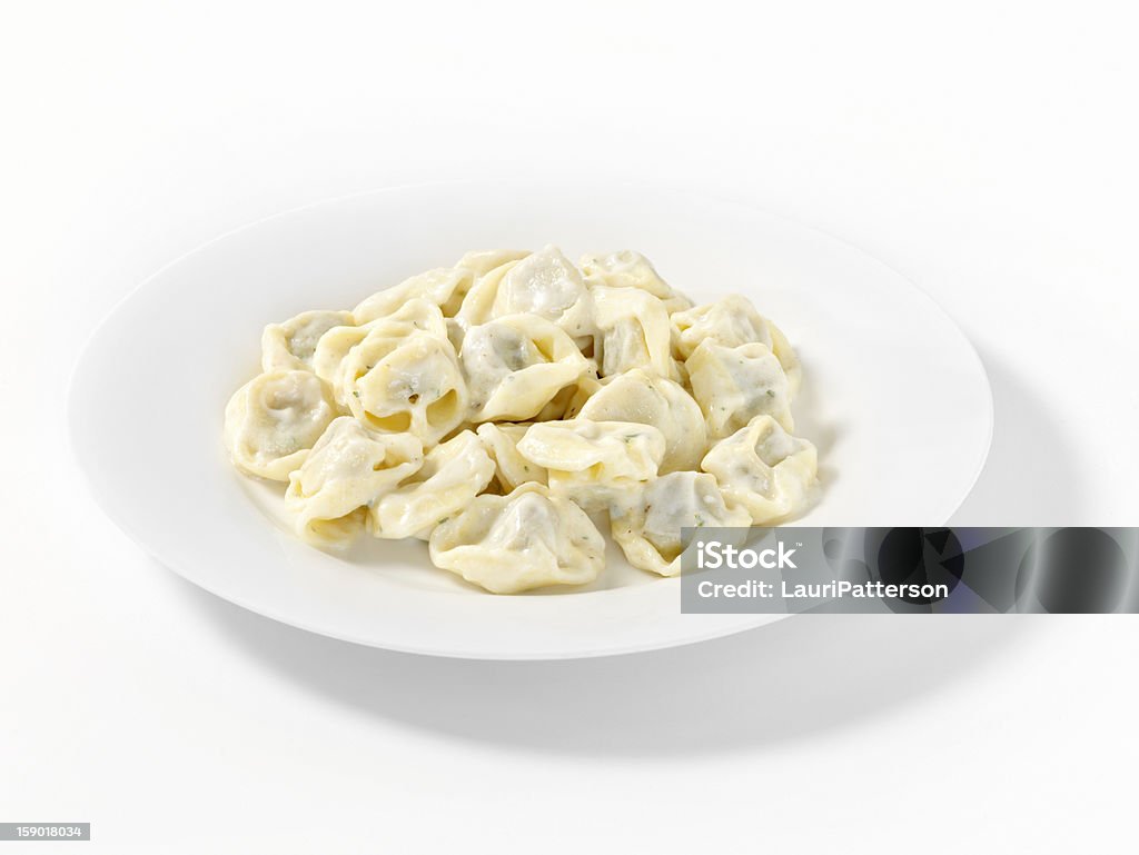 Carne de Vaca Tortellini em Molho de creme - Royalty-free Tortellini Foto de stock