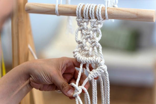 istock closeup of macrame knots 1590215485
