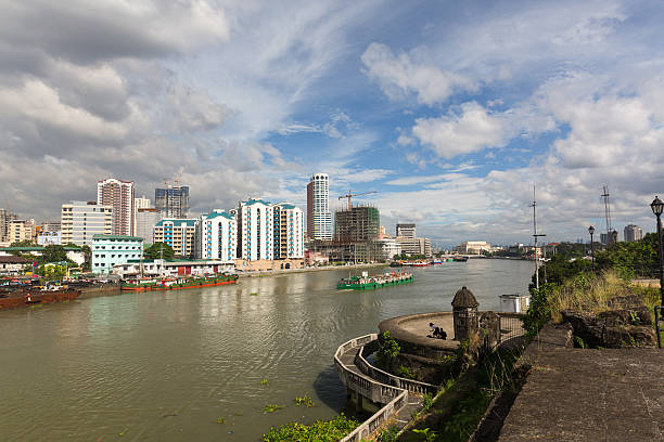 istock Fort Santiago, Intramuros view along Pasig River 159022103