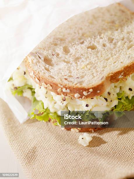 Здоровые Сэндвич С Яичным Салатом На Multigrain Хлеб — стоковые фотографии и другие картинки Альтернативная медицина