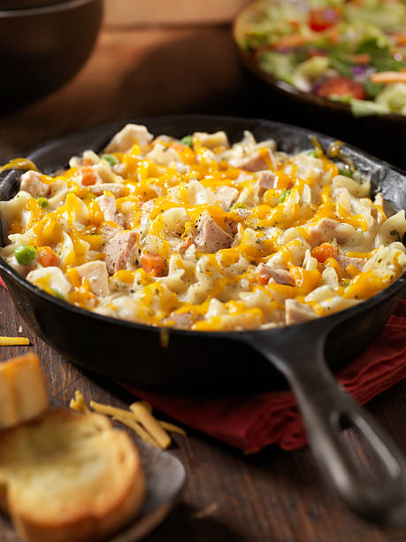 istock Cheesy Tuna and Pasta Dinner 159024068