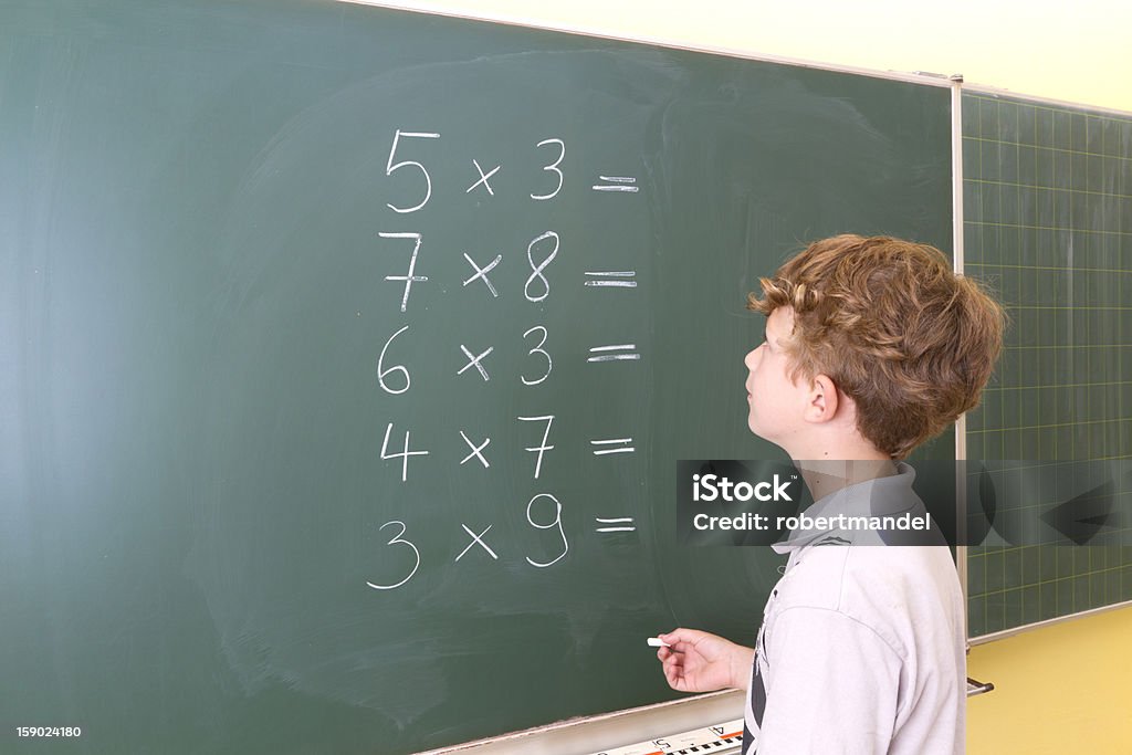 Matemática - Royalty-free Adolescência Foto de stock