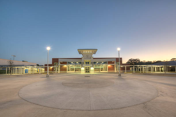 istock HDR of High School Campus 159024441
