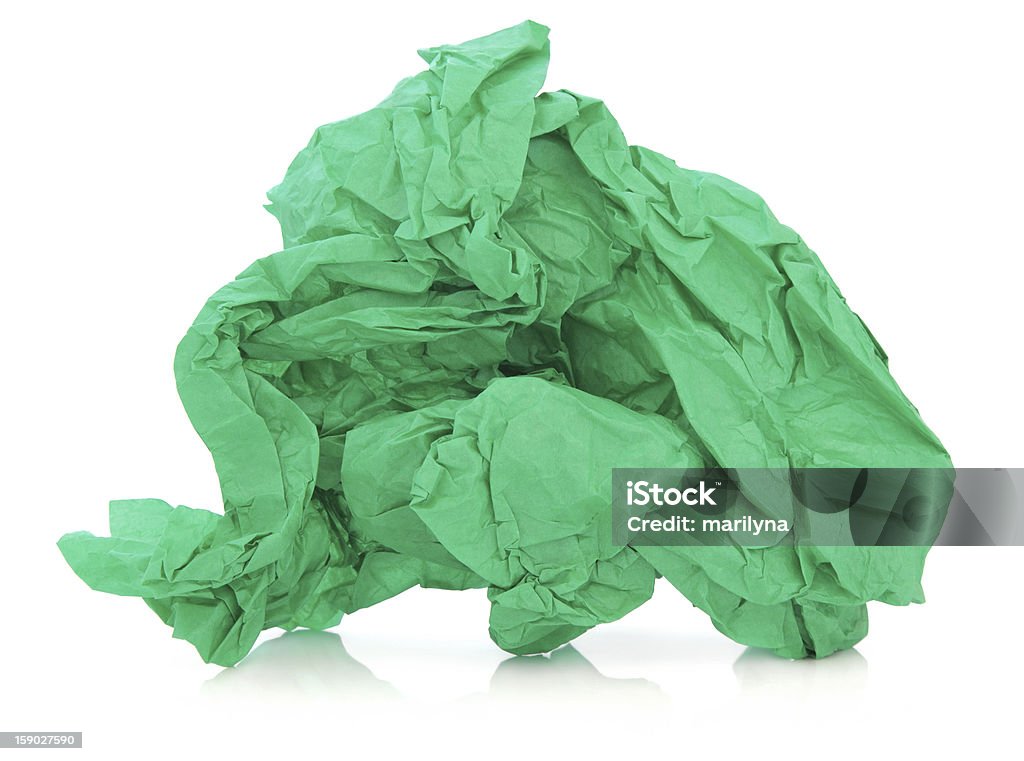 Green Seidenpapier - Lizenzfrei Seidenpapier Stock-Foto