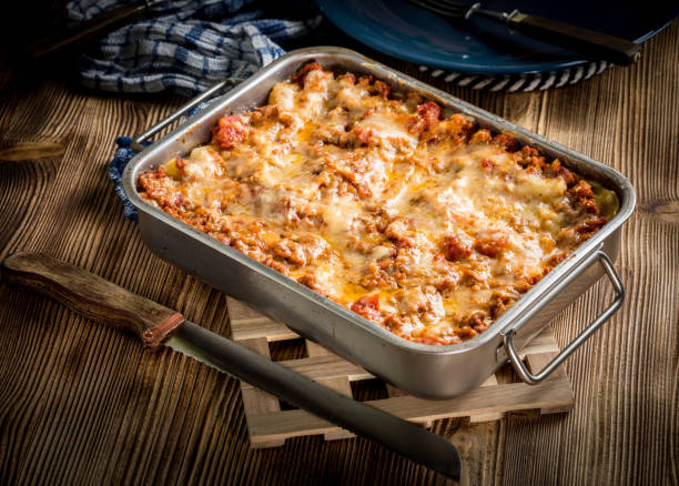 istock Homemade lasagne bolognese 1590293773