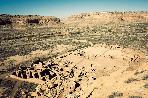 Ruins in Chaco Culture National Monument