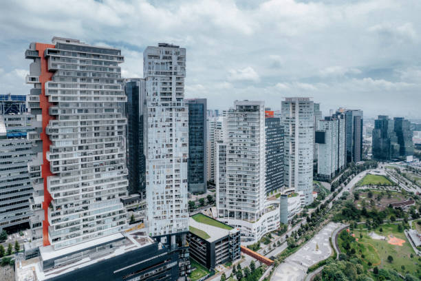 istock Modern buildings in Mexico City 1590327595