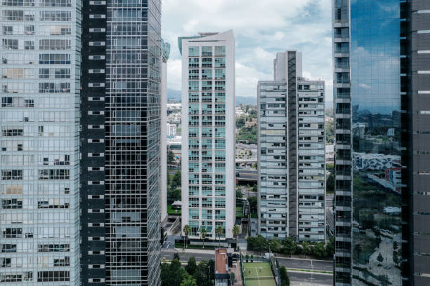 istock Modern buildings in Mexico City 1590327596