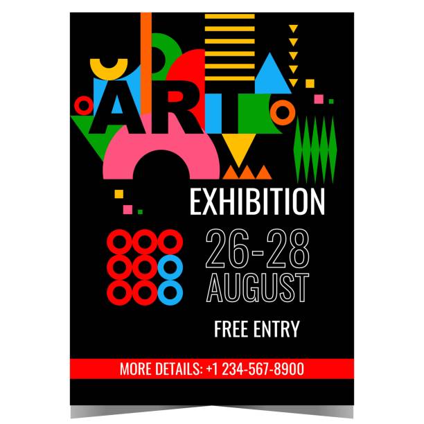 720+ Art Exhibition Stock Illustrations, Royalty-Free Vector