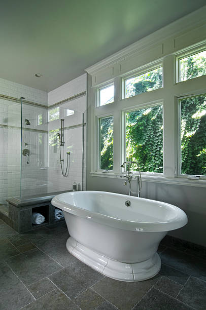istock Residential Bathroom Tub 159040497