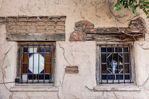 Windows With Leaded Stained Glass