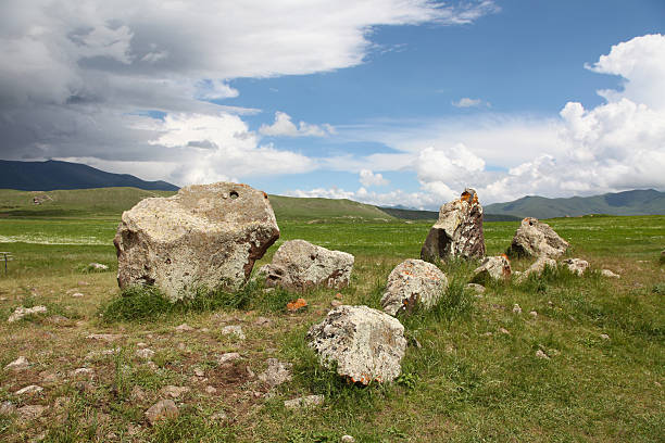 zorats karer - european culture megalith observatory rock 뉴스 사진 이미지