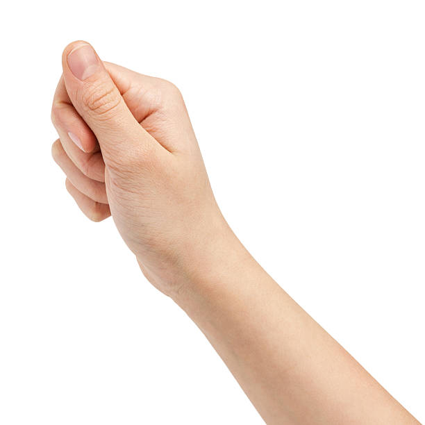 istock female teen hand hold something flat 159043890