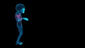 Alien Scan 3d Alien Scan Ufo Futuristic Concept Alien Scanning Interface Hud Scull ...