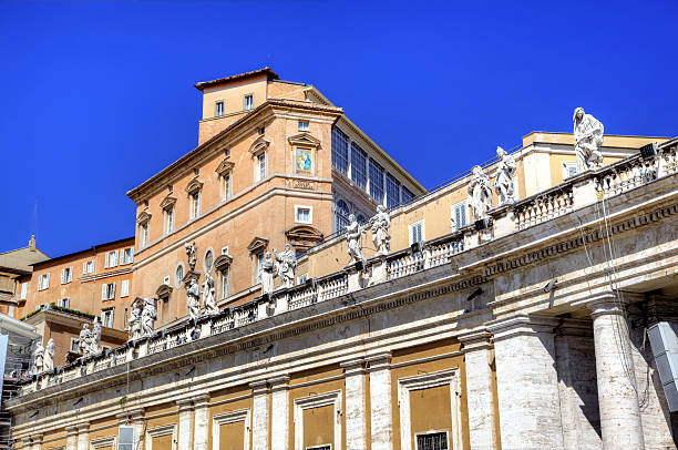 istock Apostolic Palace, Vatican. Roma, Italy 159046450