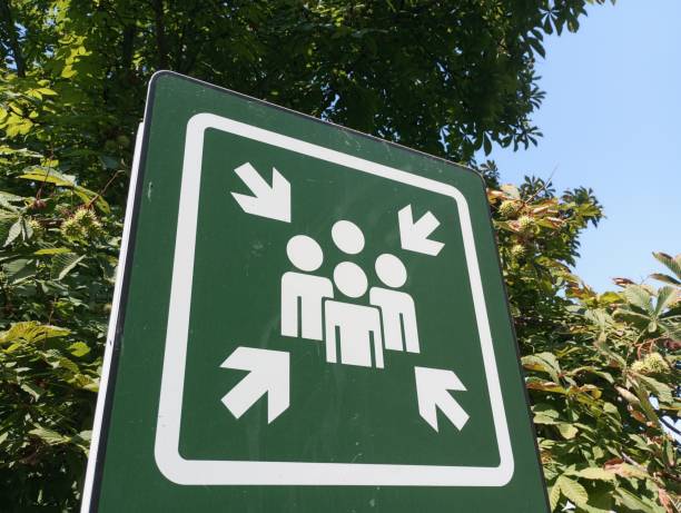 istock assembly area sign for disaster and emergency 1590529795