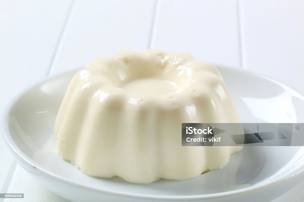 Panna cotta, S. Italian dessert - Panna cotta Panna Cotta Stock Photo