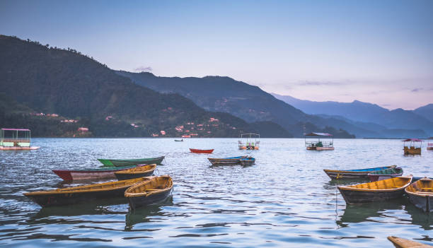 istock Boats on Phewa lake, Nepal 1590567283