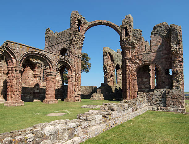 istock Lindisfarne Priory, Northumberland 159059942