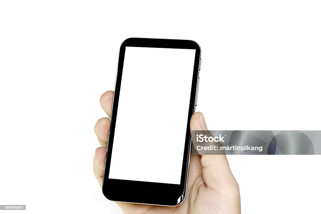 smartphone - Zbiór zdjęć royalty-free (Białe tło)