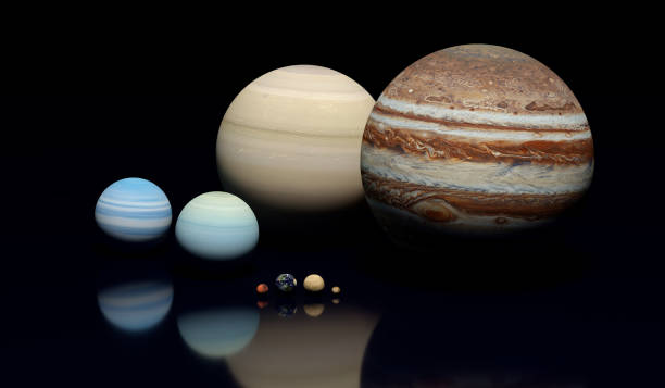 the eight planets of the solar system to scale on a dark blue backgroundMaps from NASA - free tu use :earthhttps://visibleearth.nasa.gov/images/74218/december-blue-marble-next-generation/74220lmarshttps://nasa3d.arc.nasa.gov/detail/mar0kuu2venushttps://nasa3d.arc.nasa.gov/detail/ven0aaa2Jupiterhttps://svs.gsfc.nasa.gov/12021mercuryhttps://solarsystem.nasa.gov/resources/531/enhanced-color-mercury-map/