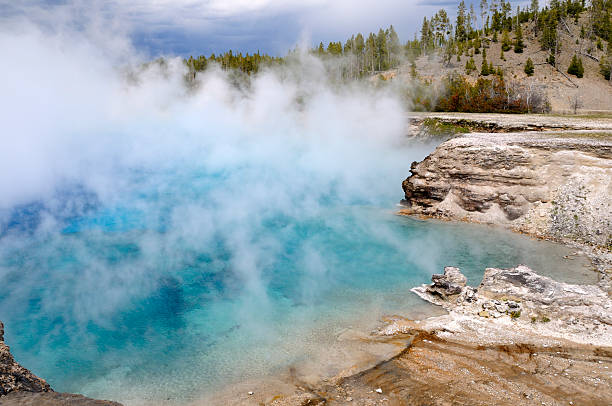 istock Yellowstone Geyser Basin - Excelsior 159065817