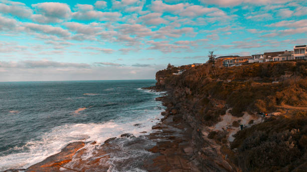 istock Sydney suburbs with ocean view, Northern beaches, Australia 1590662469