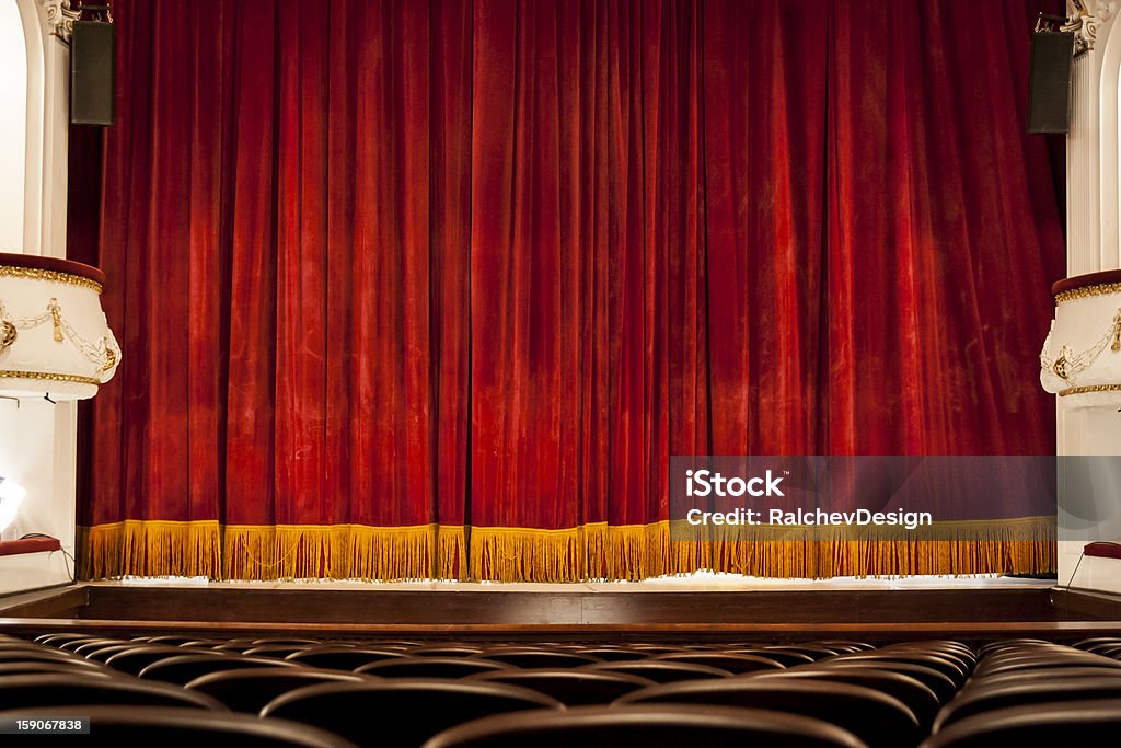 Thearter escena - Foto de stock de Escenario libre de derechos