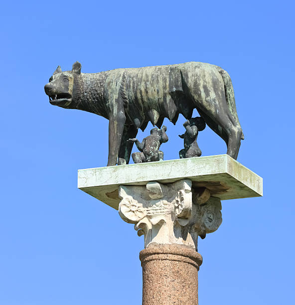 istock Romulus, Remus and Capitoline wolf, Pisa - Italy 159068064