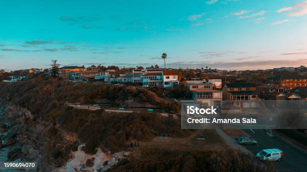 Sydney Suburbs With Ocean View Northern Beaches Australia Stock Photo - Download Image Now