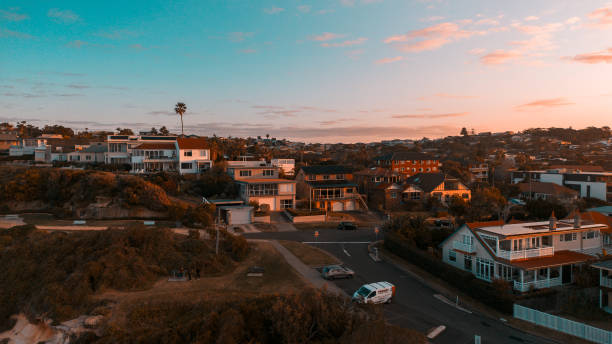 istock Sydney suburbs with ocean view, Northern beaches, Australia 1590694279