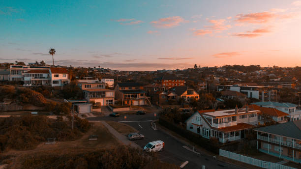 istock Sydney suburbs with ocean view, Northern beaches, Australia 1590694505