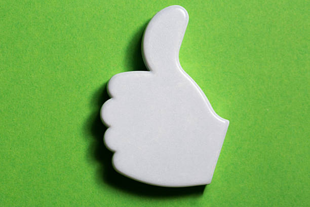 istock Thumb up okay sign badge 159073717