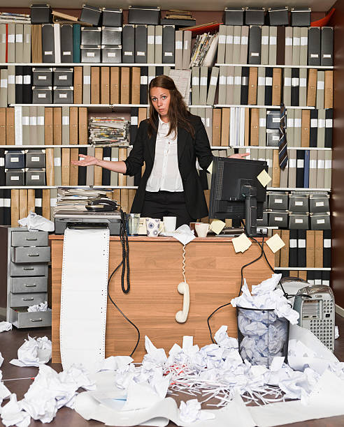 istock Tired Businesswoman 159081355