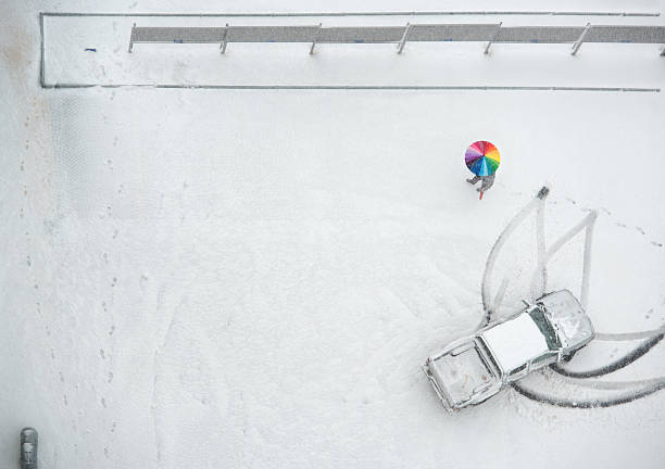 car sliding when it's snowing