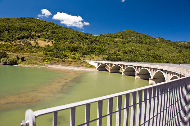 dam Alento en Cilento - foto de stock