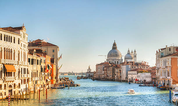 istock Panoramic view to Basilica Di Santa Maria della Salute 159086803