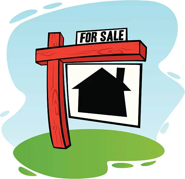 Vector illustration of real estate