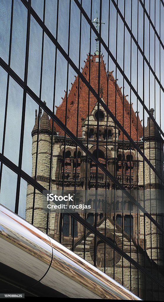 Que reflejan historia - Foto de stock de Bahía de Back - Boston libre de derechos