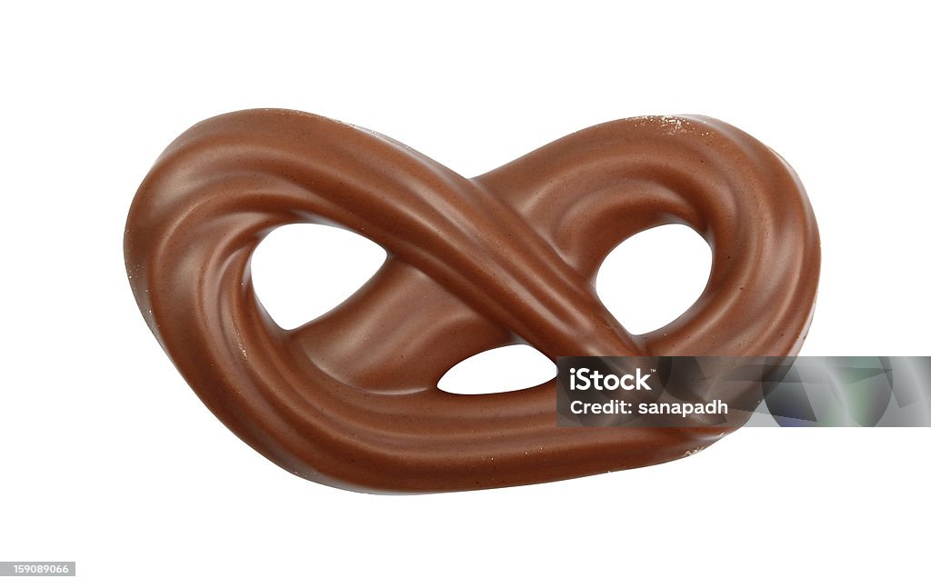 Pretzel de Chocolate - Foto de stock de Alimento libre de derechos