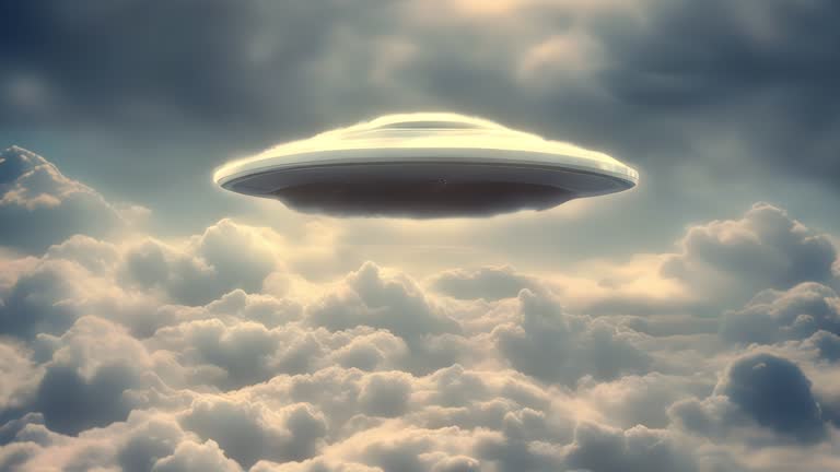 UFO UAP In The Clouds